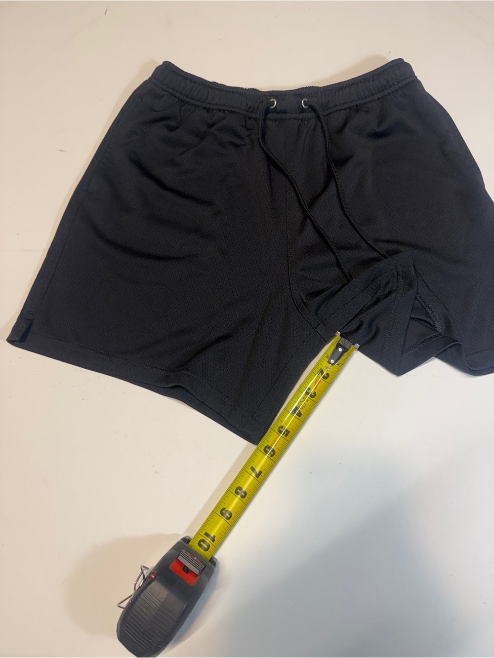 Nike Black Men's Athletic Shorts with Drawstring Waist - Picture 8 of 11